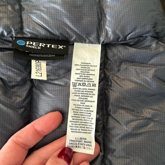 L.L.Bean Men’s Waterproof Ultra Light down jacket - Picture 8 of 12
